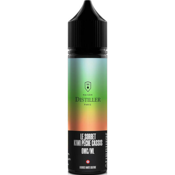 Le Sorbet Kiwi Pêche Cassis Maison Distiller 50 ml