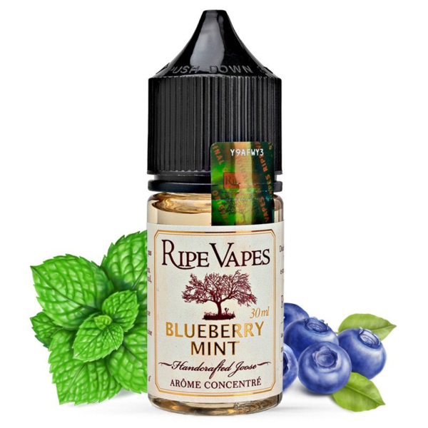 Concentré Blueberry Mint Ripe Vapes Myrtilles Menthe Frais 30 ml