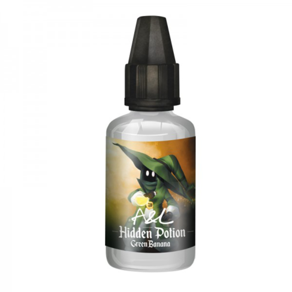 Concentré Green Banana Hidden potions Arômes et liquides Kiwi banane Frais 30 ml