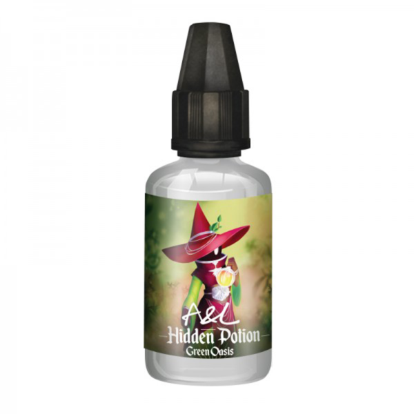 Concentré Green Oasis Hidden Potions Arômes & et Liquides Fruits Rouges Citrons Cactus frais 30 ml