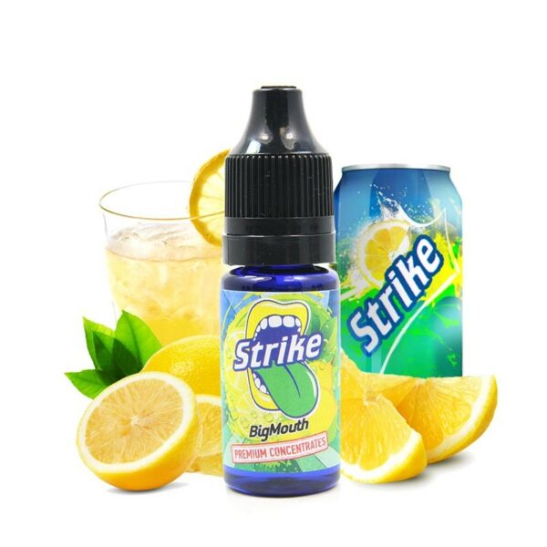 Concentré arôme Strike Big Mouth Boisson gazeuse citron citronnée Frais 10 ml