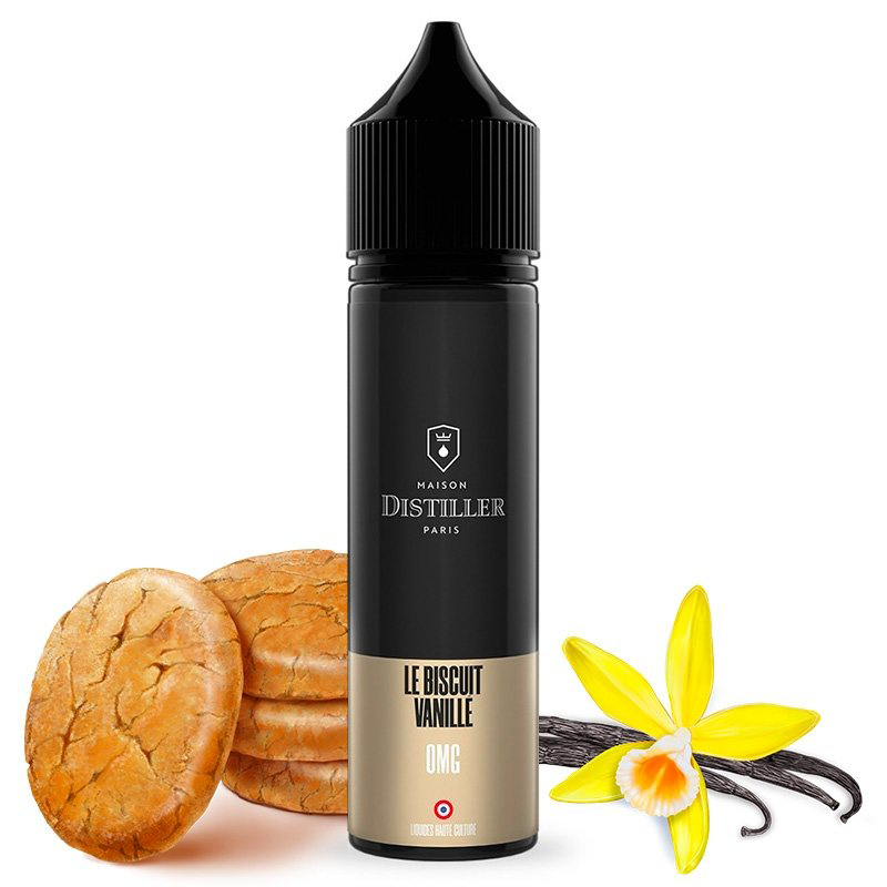 Le Biscuit Vanillé Maison Distiller Cookie Vanille de madagascar Cannelle PG/VG: 30/70 50 ml