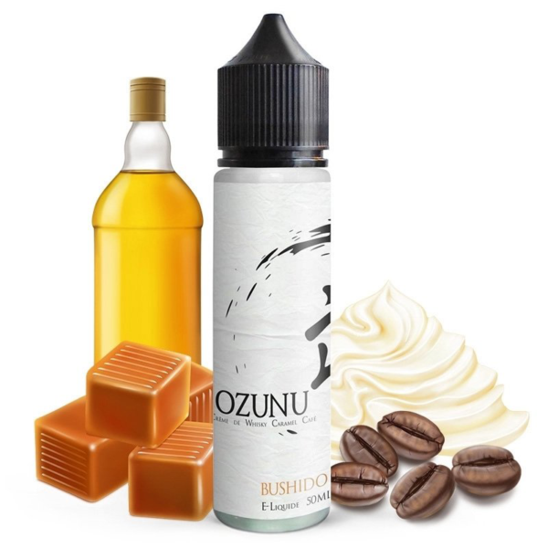 Ozunu Bushido Le coq qui vape Café Caramel Crème de Whisky 50 ml