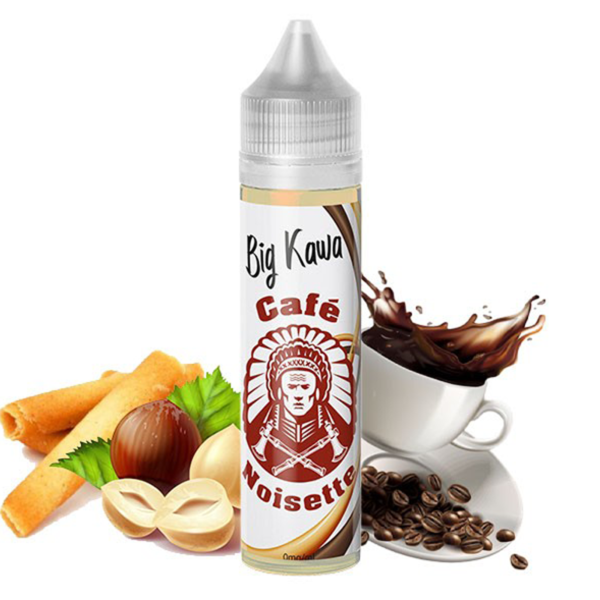 Big Kawa Noisette | O'Juicy | café - noisettes - miel - cigarette russe | 50 ml