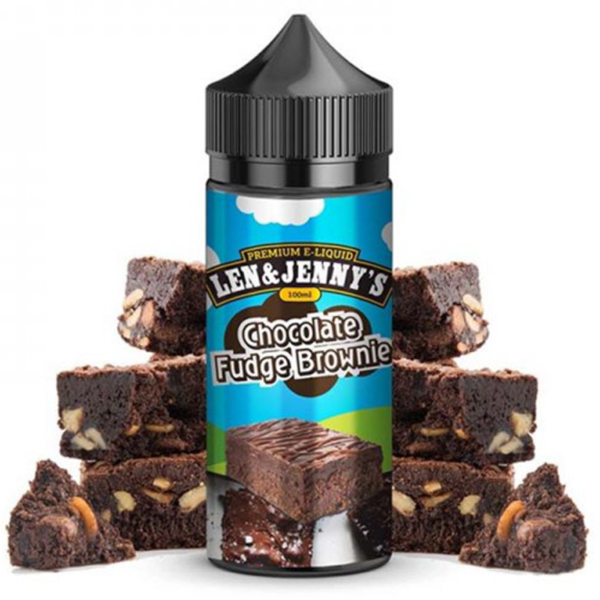 Chocolate Fudge Brownie | Len & Jenny's | Brownie - chocolat | 100 ml