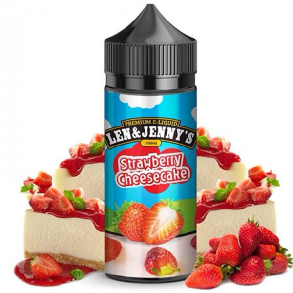 Strawberry Cheesecake | Len & Jenny's | cheesecake - fraises | 100 ml