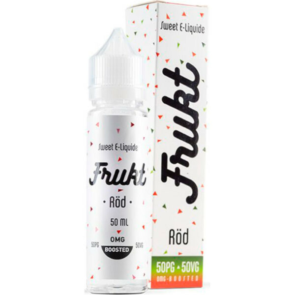 Röd | Frukt | Fraise - kiwi - Pastèques - Frais | 50 ml