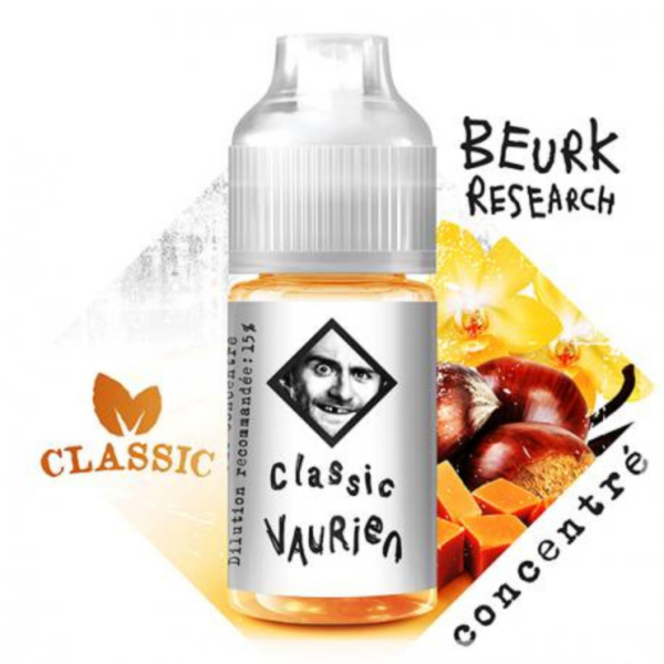 Concentré Classic Vaurien Beurk research Classic Blend Vanille Caramel Noisette arôme 30 ml