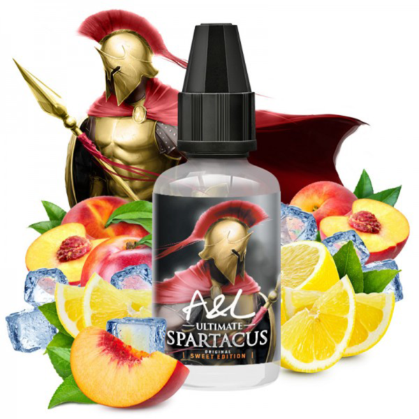 Concentré Spartacus Sweet Edition Ultimate Arômes et liquides & Nectarine Citron Frais  30 ml