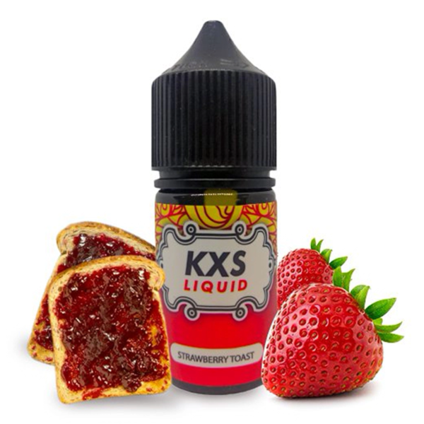 Concentré Strawberry Toast KXS Liquid Toast grillé Confiture de fraise 30 ml