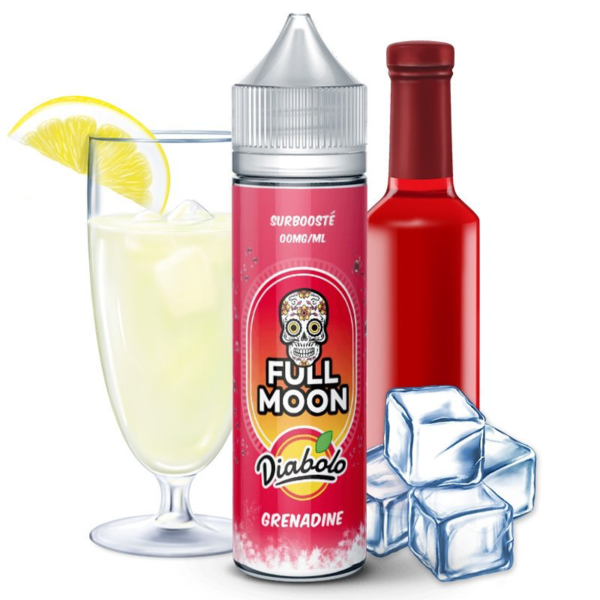 Diabolo Grenadine | Full Moon | Limonade - Grenadine - Frais | 50 ml