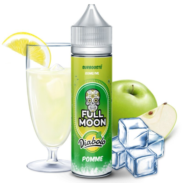 Diabolo Pomme | Full Moon | Limonade - Pomme - Frais | 50 ml