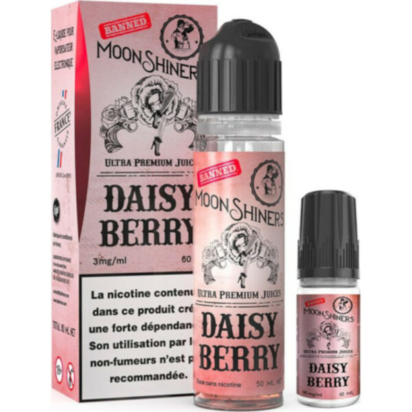 Daisy Berry Booster de nicotine offert | Moon Shiners | Cassis Grenade Mûre | 50 ml