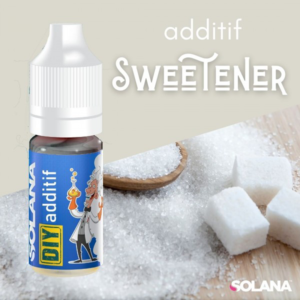 Additif Sweetener Solana sucrant doux sucré douceur diluer  base PG/VG 10 ml arôme concentré