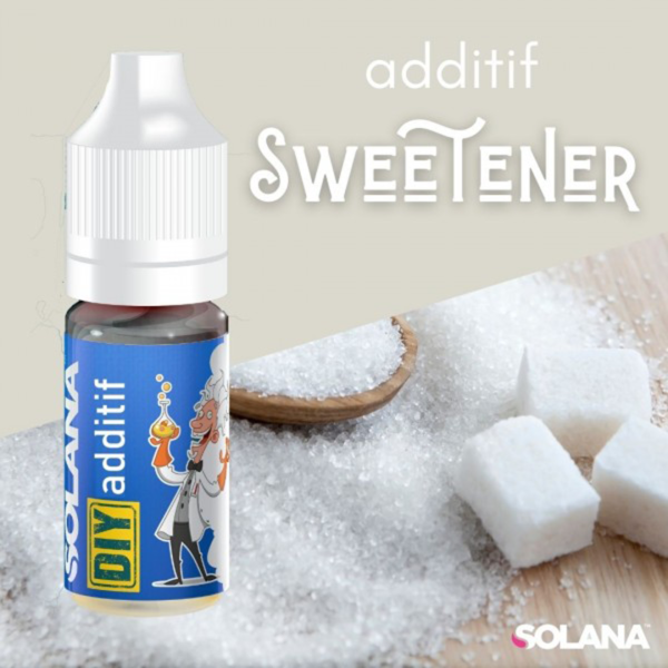 Additif Sweetener Solana sucrant doux sucré douceur diluer  base PG/VG 10 ml arôme concentré