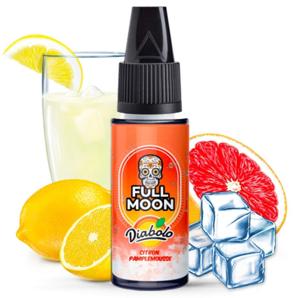 Concentré Diabolo Citron Pamplemousse Frais Full Moon Limonade Pamplemousse Rose Diluer Base PG/VG 10 ml