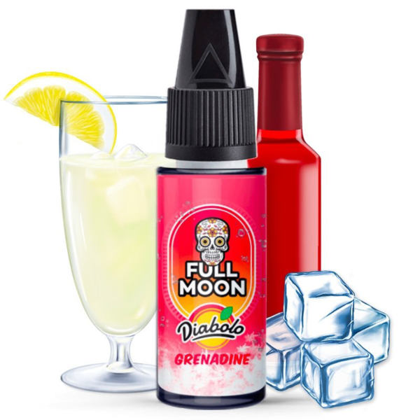 Concentré Diabolo Grenadine Full Moon Arôme Limonade Citron Grenadine Frais diluer Base PG/VG 10 ml