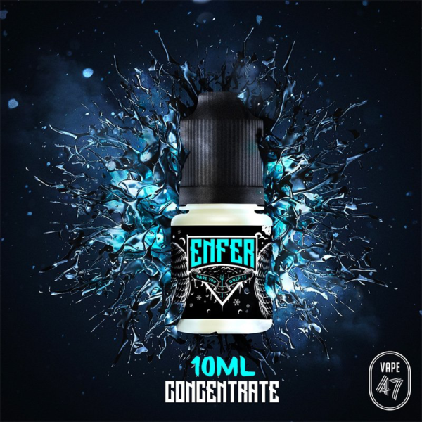 Concentré Enfer Vape 47 Furiosa Menthe extra ultra trés forte fraiche frais fraicheur Fruits Rouges Eucalyptus arôme diluer Base PG/VG 10 ml