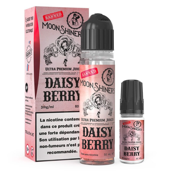 Daisy Berry Moon Shiners Le French Liquide Cassis Grenade Mûre 60 ml Easy2Shake