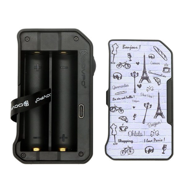 Box Mod M VV II Limited Edition Dovpo Anubis Dieu Egyptien French LifeStyle Potentiomètre 18650 280W USB Type-C