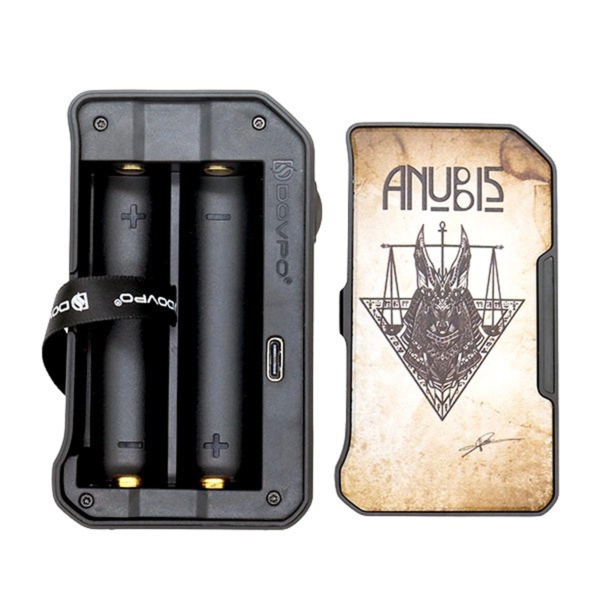 Box Mod M VV II Limited Edition Dovpo Anubis Dieu Egyptien French LifeStyle Potentiomètre 18650 280W USB Type-C