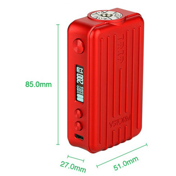 Box Trip 200W vapor storm 1680 double accus