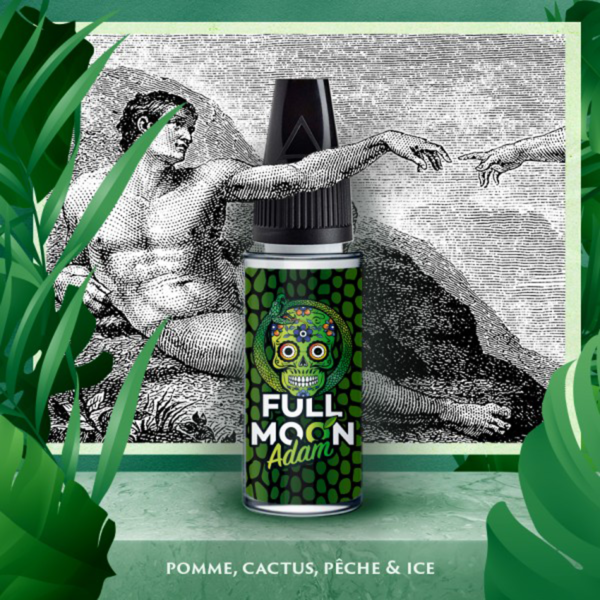 Concentré Adam Eden Full Moon Pomme Cactus pêche frais 10 ml