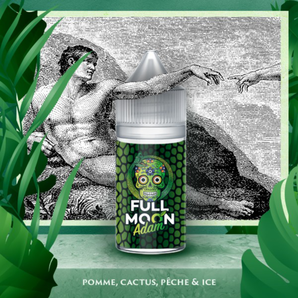 Concentré Adam Eden Full Moon Pomme Cactus Pêche Frais 30 ml