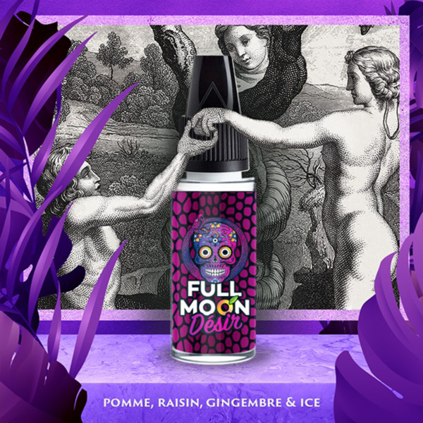 Concentré désir Eden Full Moon Pomme raisin Gingembre Frais 10 ml