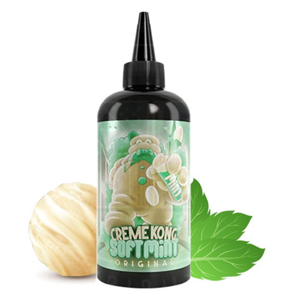 Creme Kong Soft Mint Original Retro Joe's Juice 200 ml Crème Mentholée Menthe doux douceur