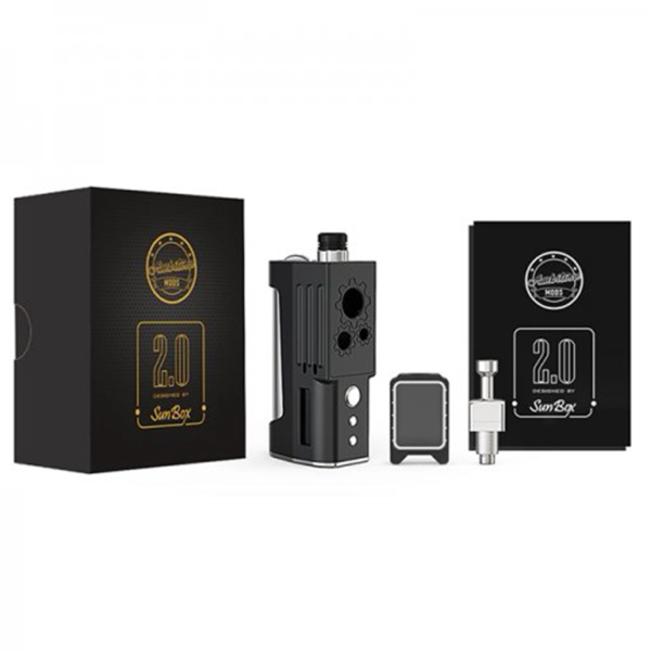 Kit Box 2.0 Ambition Mods X SunBox Single coil Simple coil 4 ml Boro Tank 18650 oled
