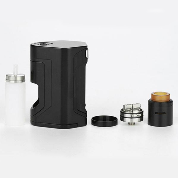 Pack Kit Luxotic DF 200 Watts Wismec Bottom Feeder 7 ml 2 x 18650 Dripper Guillotine V2 dual coil double coil 810