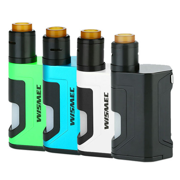 Pack Kit Luxotic DF 200 Watts Wismec Bottom Feeder 7 ml 2 x 18650 Dripper Guillotine V2 dual coil double coil 810