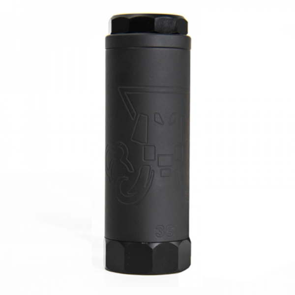 Level Mech Mod Housing Mammoth Creations Bottom Cap bouchon Polygon revolver Black