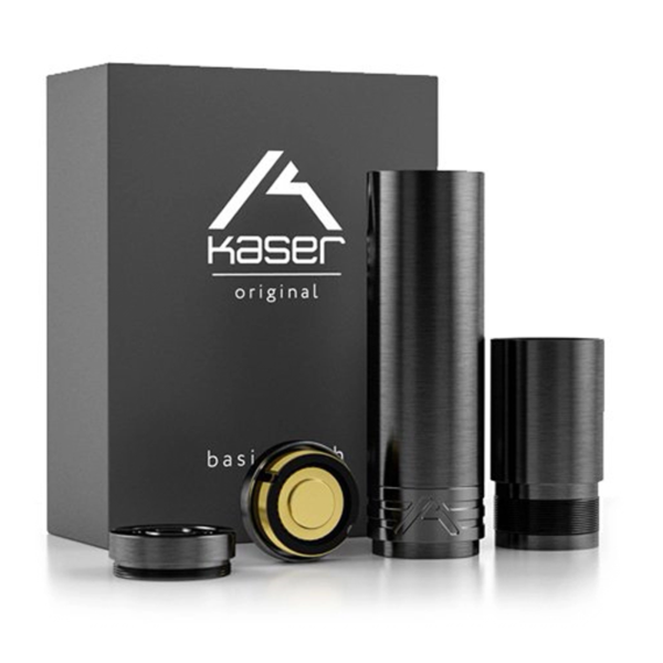 Mod Basic Mech 18350 18650 Kaser Mods Mécanique acier inoxydable noir inox bague 510