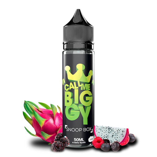 Snoop Box 50 ml Call Me Biggy E-Tasty Fruit du Dragon Fruits Rouges Frais