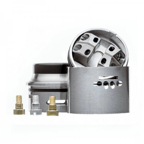 The Sqy RDA 99 Wraps Bottom Feeder Pin 810 BF acier inoxydable 24 mm