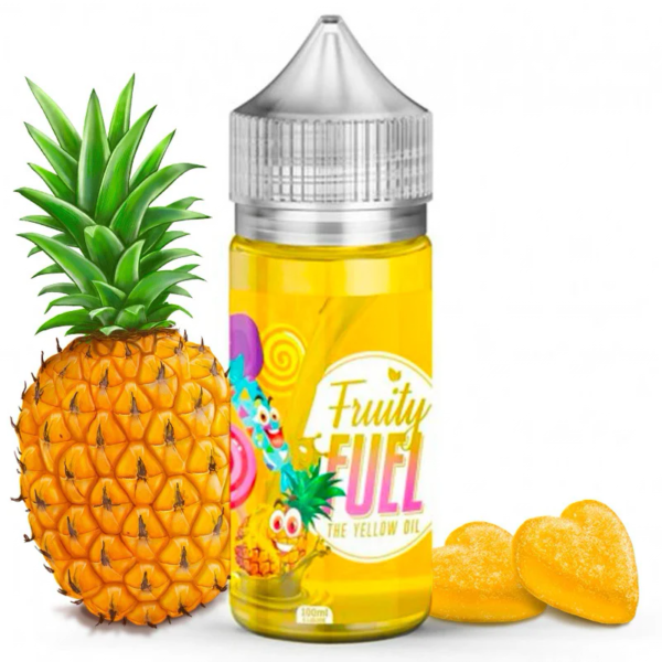The Yellow Oil Fruity Fuel Maison Fuel Bonbon Ananas PG/VG: 30/70 100 ml