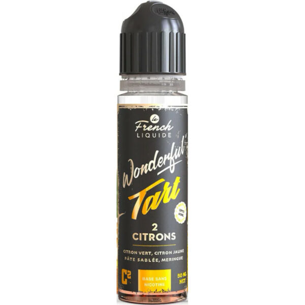 2 Citrons Wonderful Tart Le French Liquide 50 ml