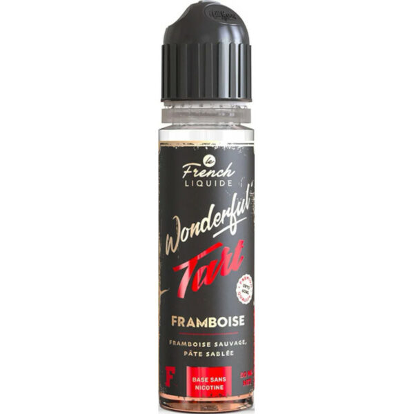 Framboise Wonderful Tart Le French Liquide 50 ml + booster offert