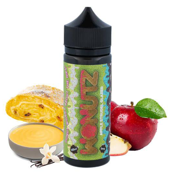 Apple Strudel Glazed Wonutz Strudel Pomme Cannelle Crème Vanille 100 ml