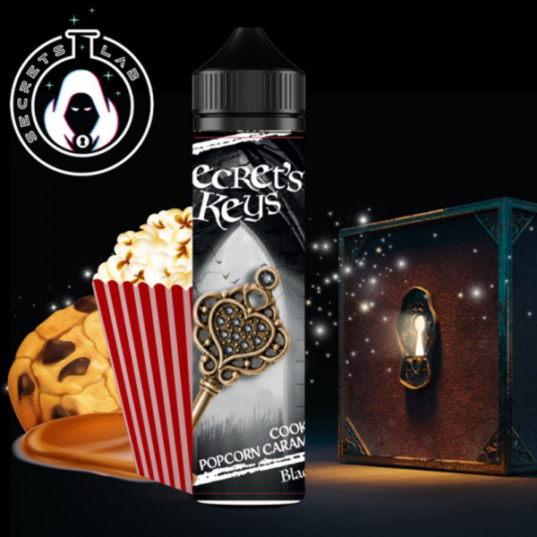 Black Key Secret's Keys Cookie Pop-Corn Caramélisé 50 ml