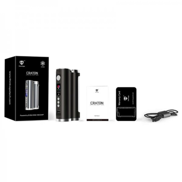 Box Craton DNA 100C ThinkVape 21700 20700 18650 USB Type-C