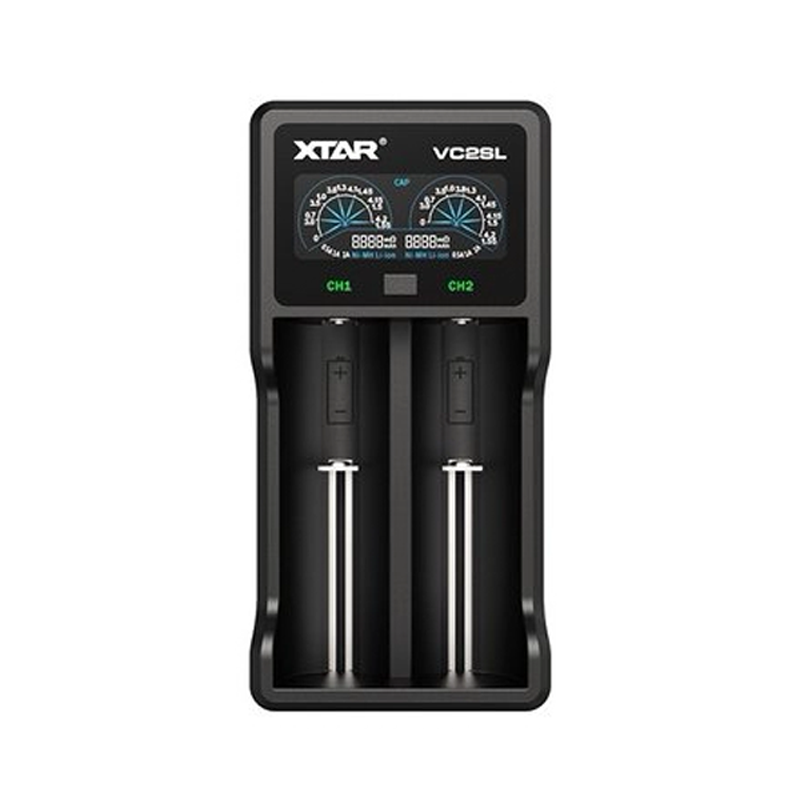 Chargeur VC2SL Xtar, Chargeur accu cigarette électronique Xtar