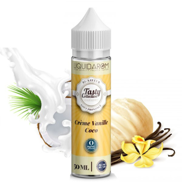 Crème Vanille lait de Coco Tasty Collection Liquid'arom 50 ml