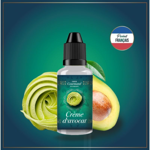 Crème d'Avocat Concentré Coeur Gourmand Grand reserve Made in Vape 30 ml