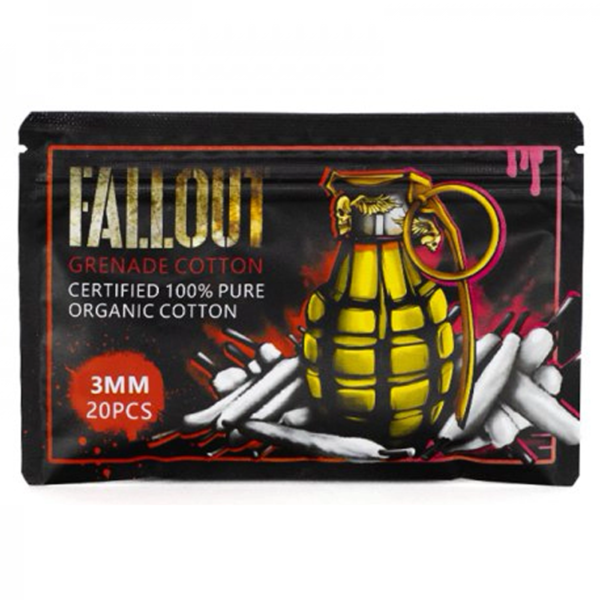 Grenade Cotton Bio 100% Pure 2,5 / 3 / 3,5 mm | Fallout X MechLyfe