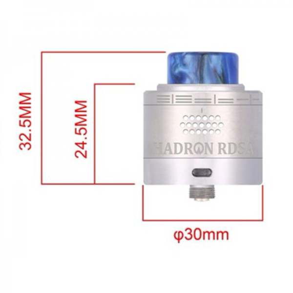 Hadron RDSA Steam Crave postless 30 mm 810 dual coil