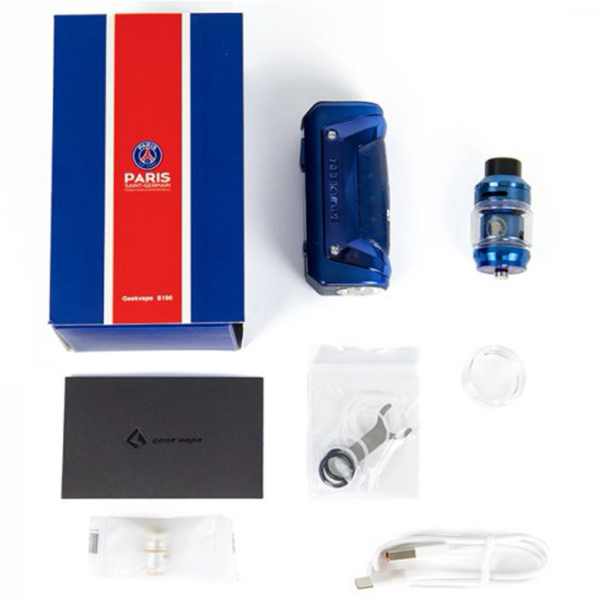 Kit Aegis Solo 2 S100 Zeus Sub Ohm Subohm 100 Watts 18650 PSG edition limitée PAris Saint-Germain