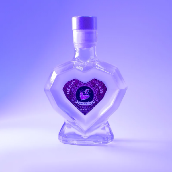 Love Philter limited edition Al Kimiya Pomme d'amour poire caramel 200 ml fiole en verre coeur